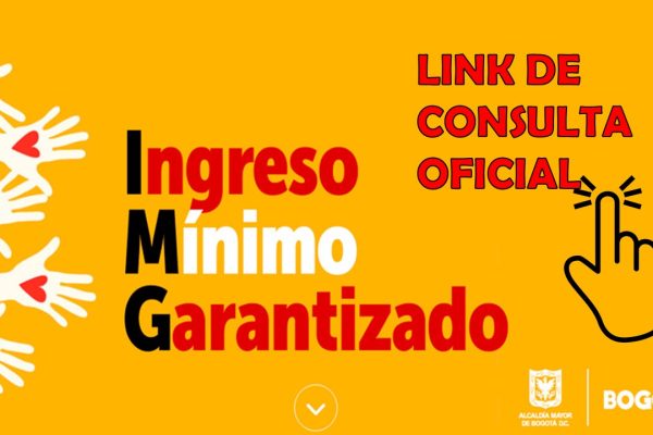 Link Oficial para Verificar Inscripción al Programa Ingreso Mínimo Garantizado (IMG)